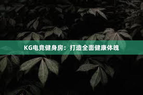 KG电竞健身房：打造全面健康体魄